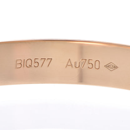 Cartier 18K Yellow Gold LOVE Bracelet 17 5 of 7