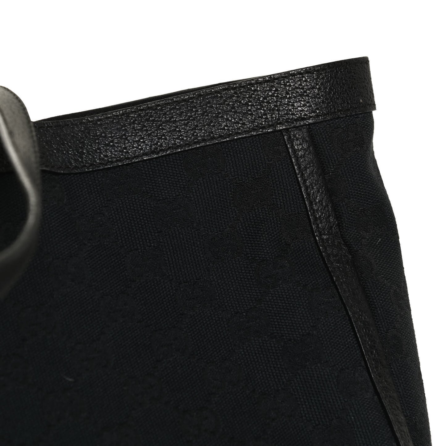Monogram Large Abbey Tote Black