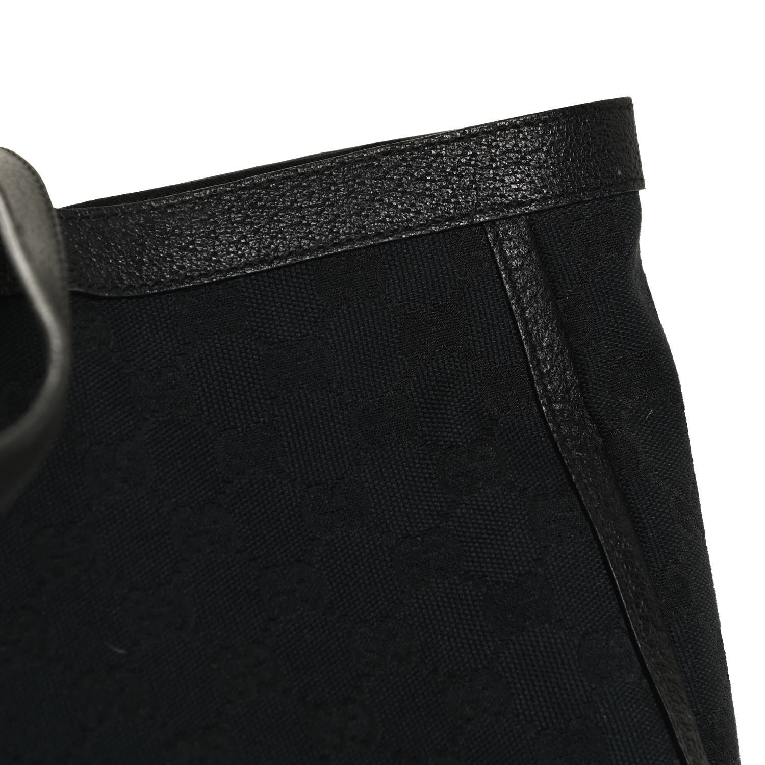 Gucci Monogram Large Abbey Tote Black 14 of 14