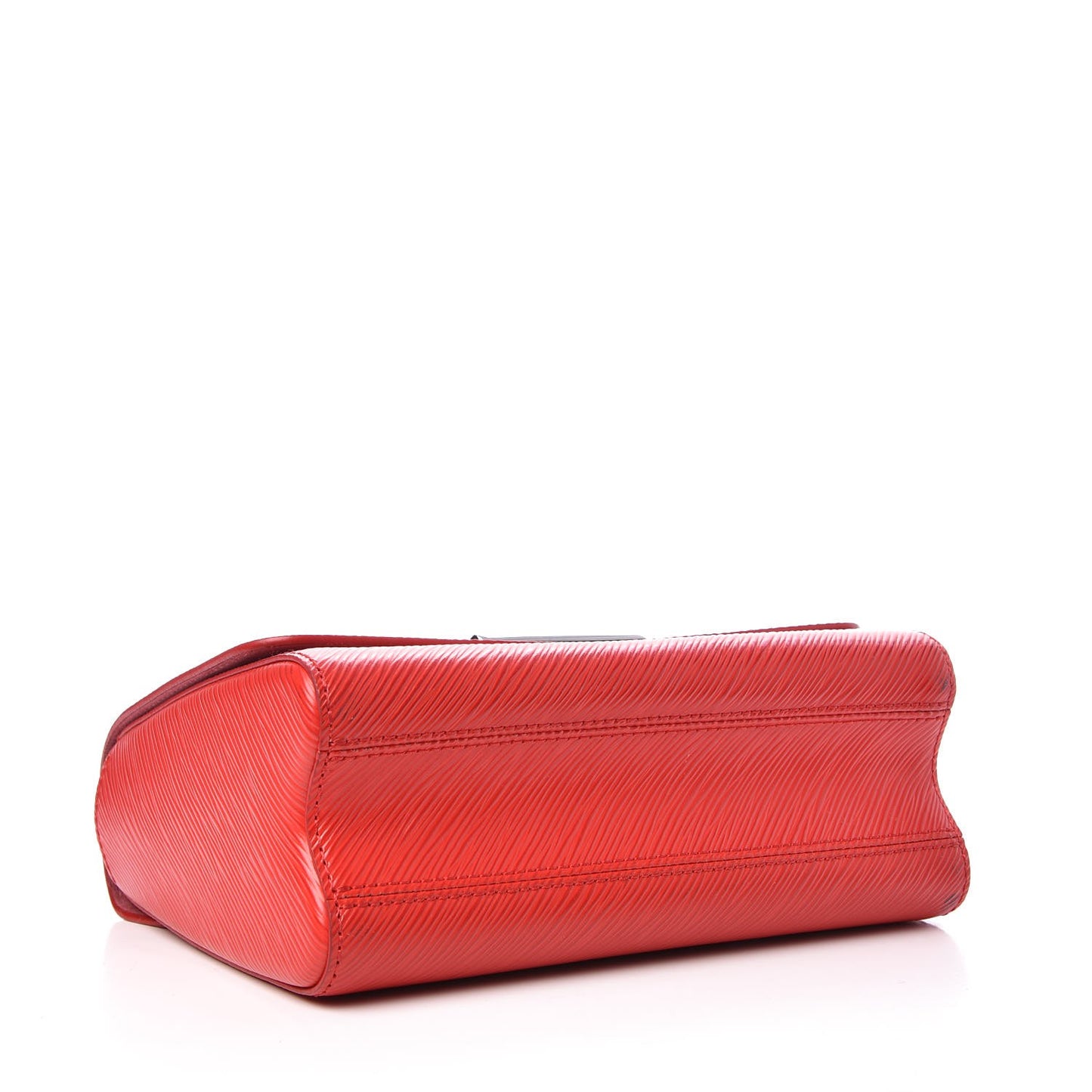 Epi Twist Shoulder Bag MM Coquelicot