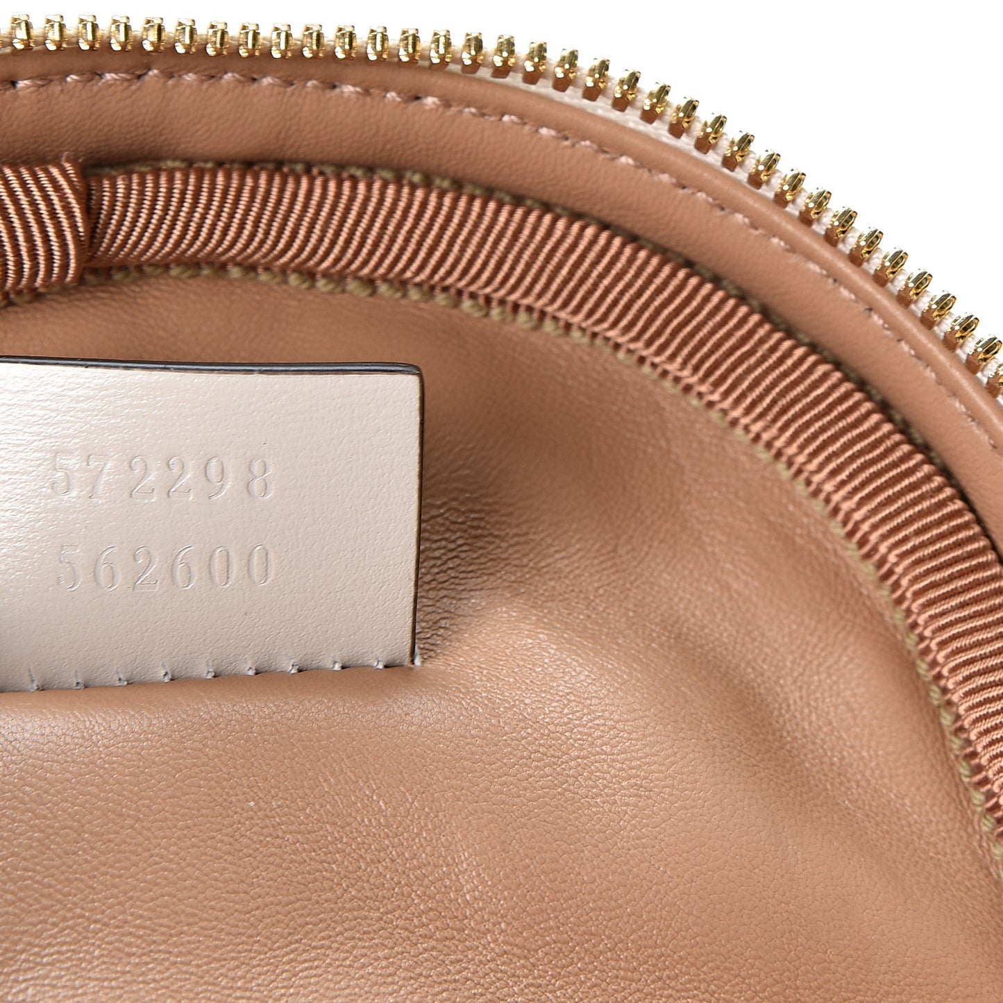 Calfskin Trapuntata Zumi Belt Bag Off White