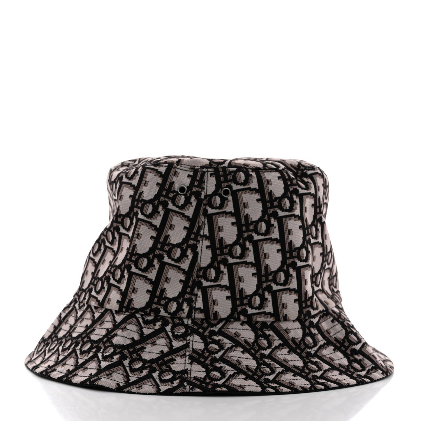 Oblique Reversible Teddy-D Brim Bucket Hat Beige