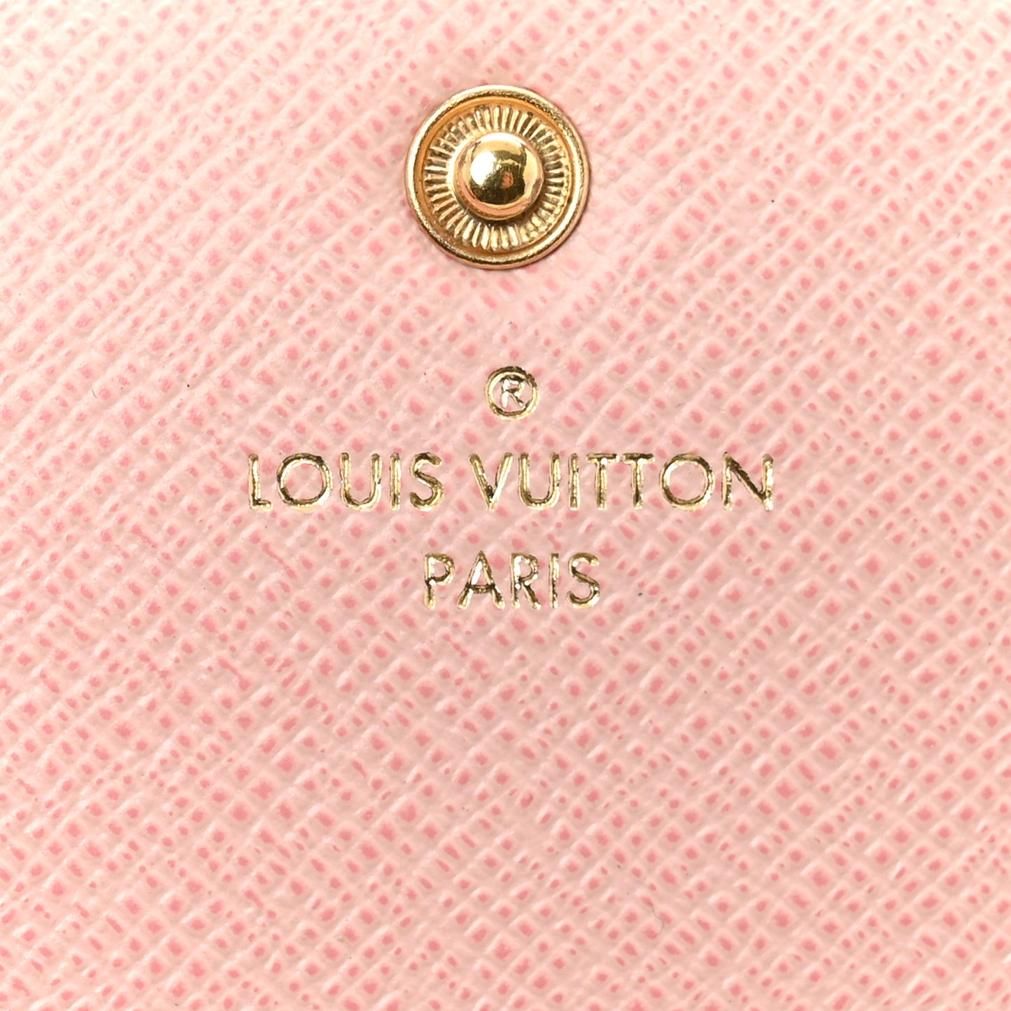 Damier Azur Emilie Wallet Rose Ballerine