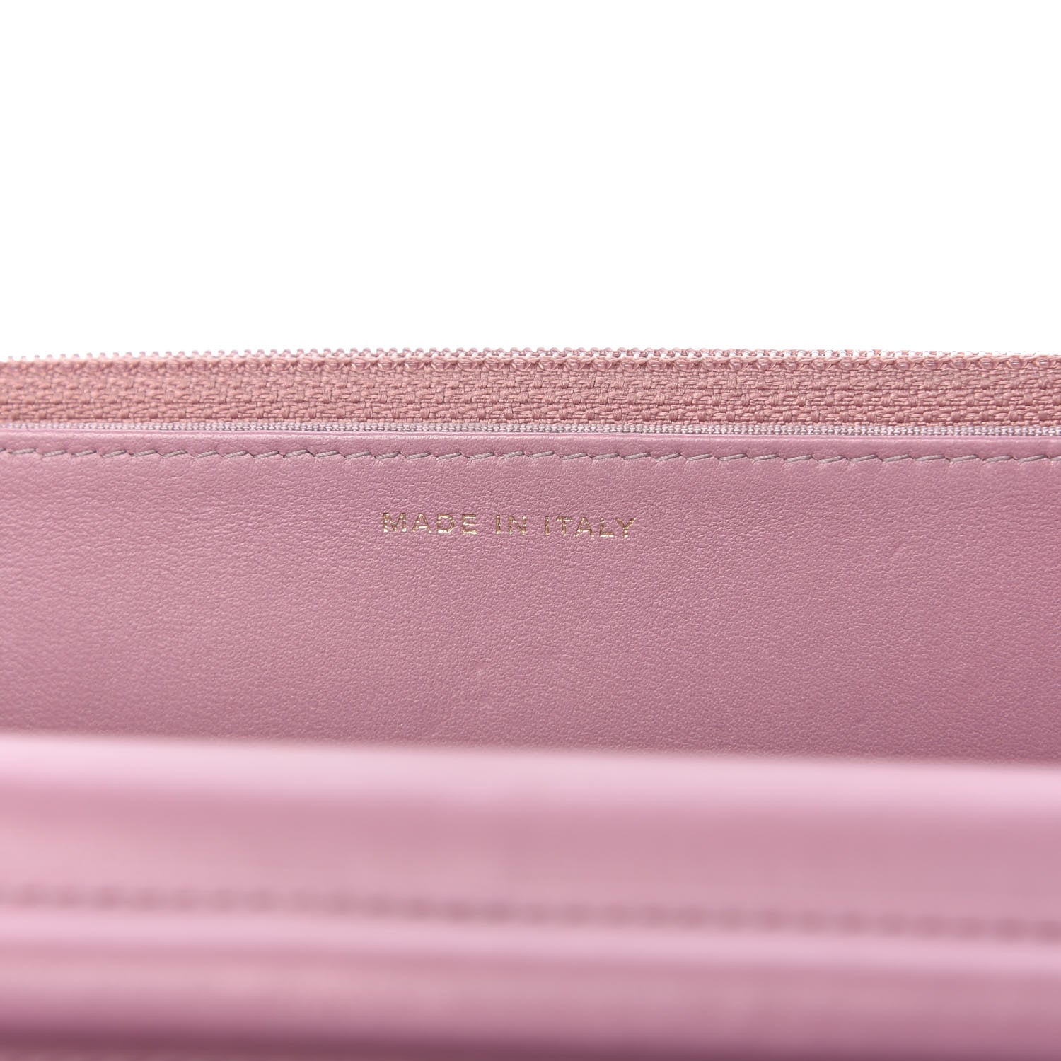 Chanel Lambskin Quilted Wallet On Chain WOC Light Purple 9 of 11