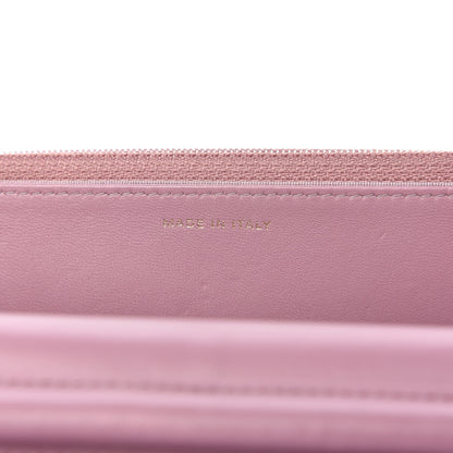 Chanel Lambskin Quilted Wallet On Chain WOC Light Purple 9 of 11