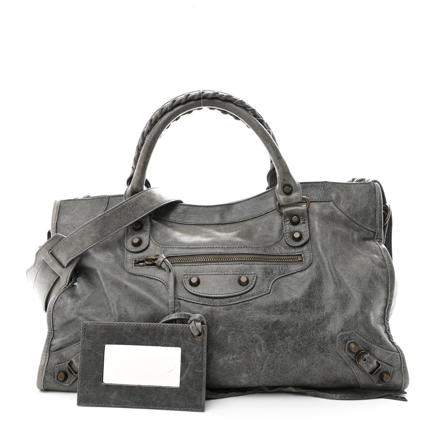 Balenciaga Chevre Classic Hardware City Grey 3 of 11