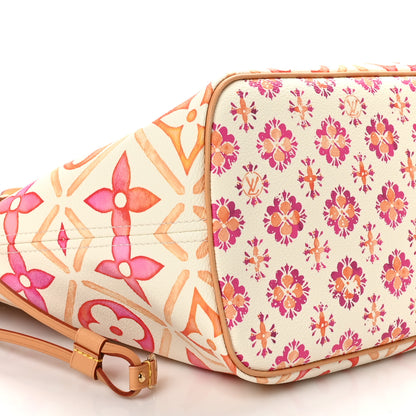 Louis Vuitton Monogram Giant By The Pool 2.0 Neverfull MM Coral 9 of 10