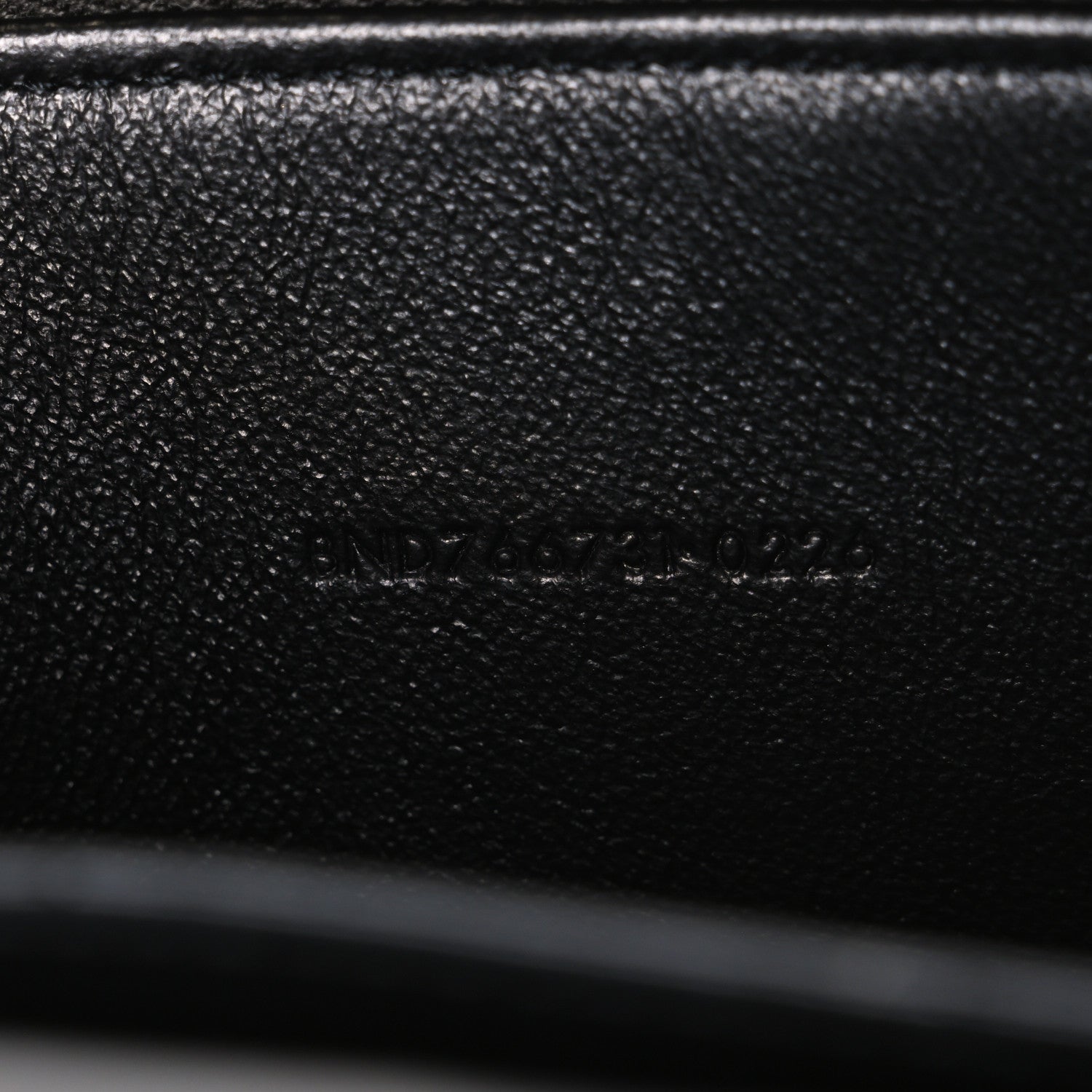 Saint Laurent Lambskin Quilted Mini Gaby Vanity Case Light Musk 7 of 10