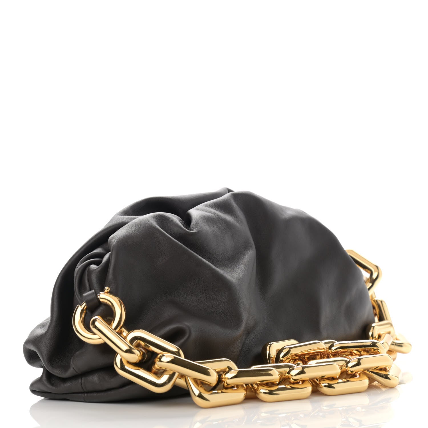Bottega Veneta Calfskin The Pouch Chain Fondant 3 of 10