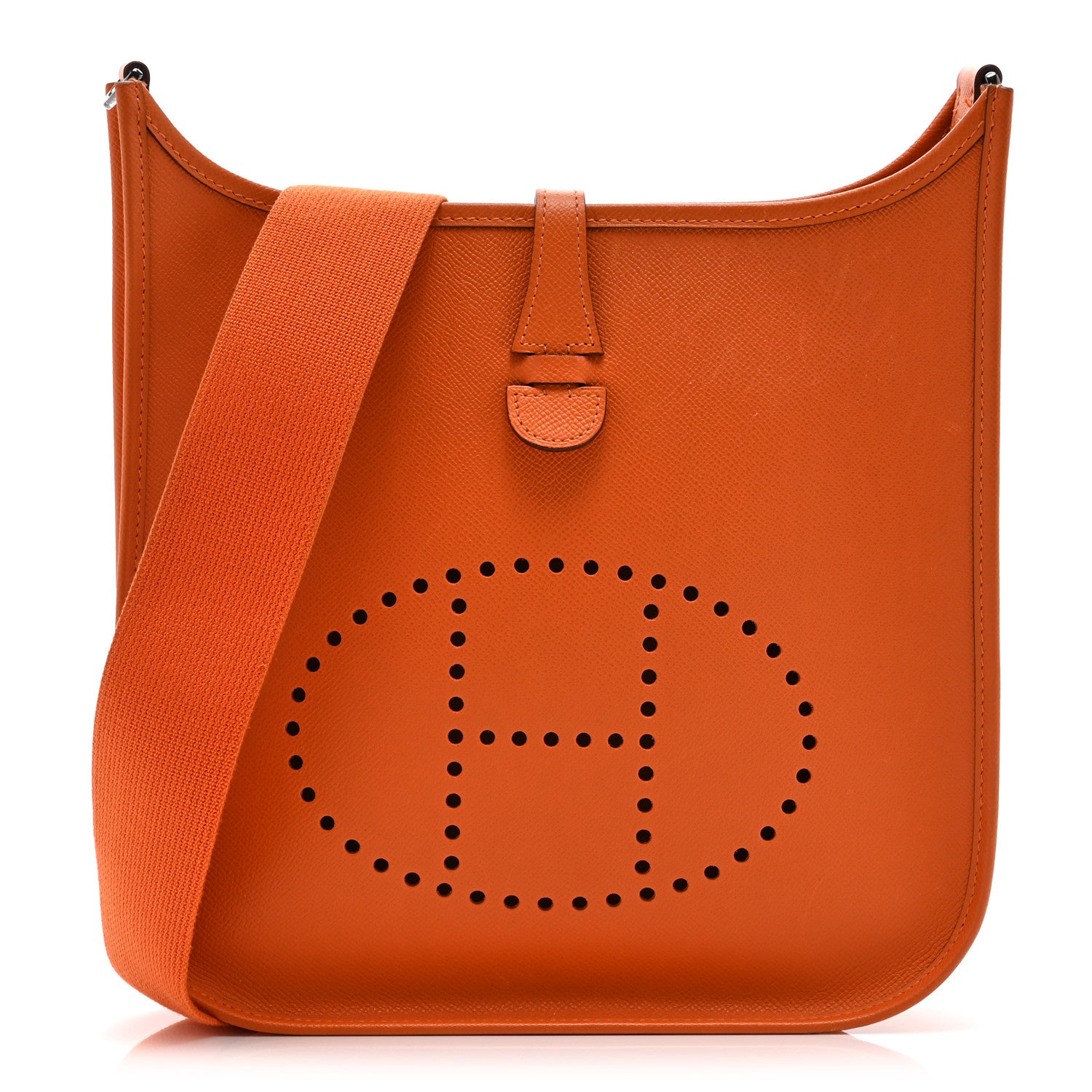 Hermes Epsom Evelyne III PM Orange 1 of 10