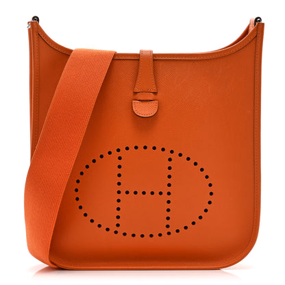 Hermes Epsom Evelyne III PM Orange 1 of 10