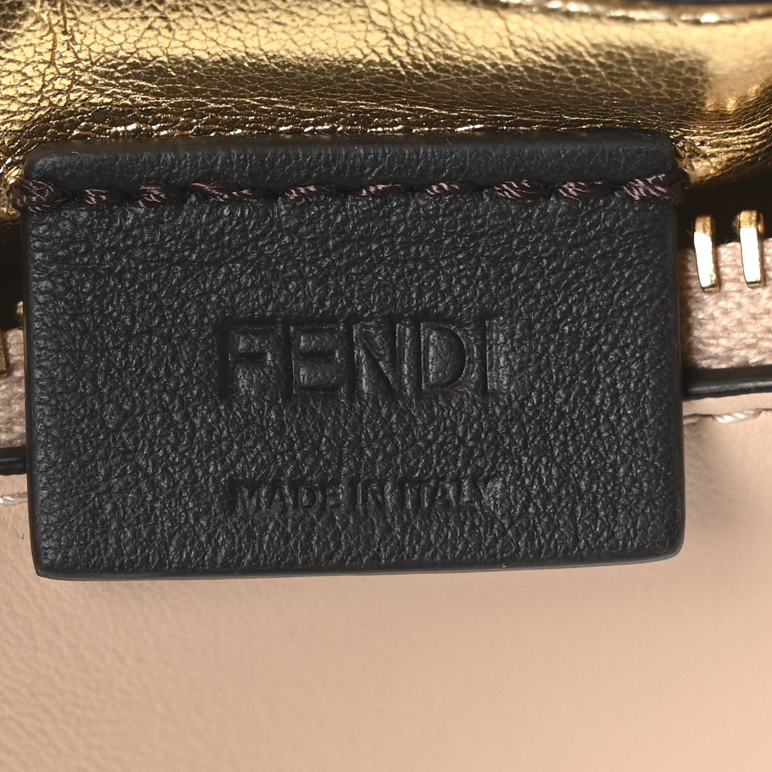 Fendi Vitello Grace Matte Nano Fendigraphy Hobo Charm Light Rose 6 of 10
