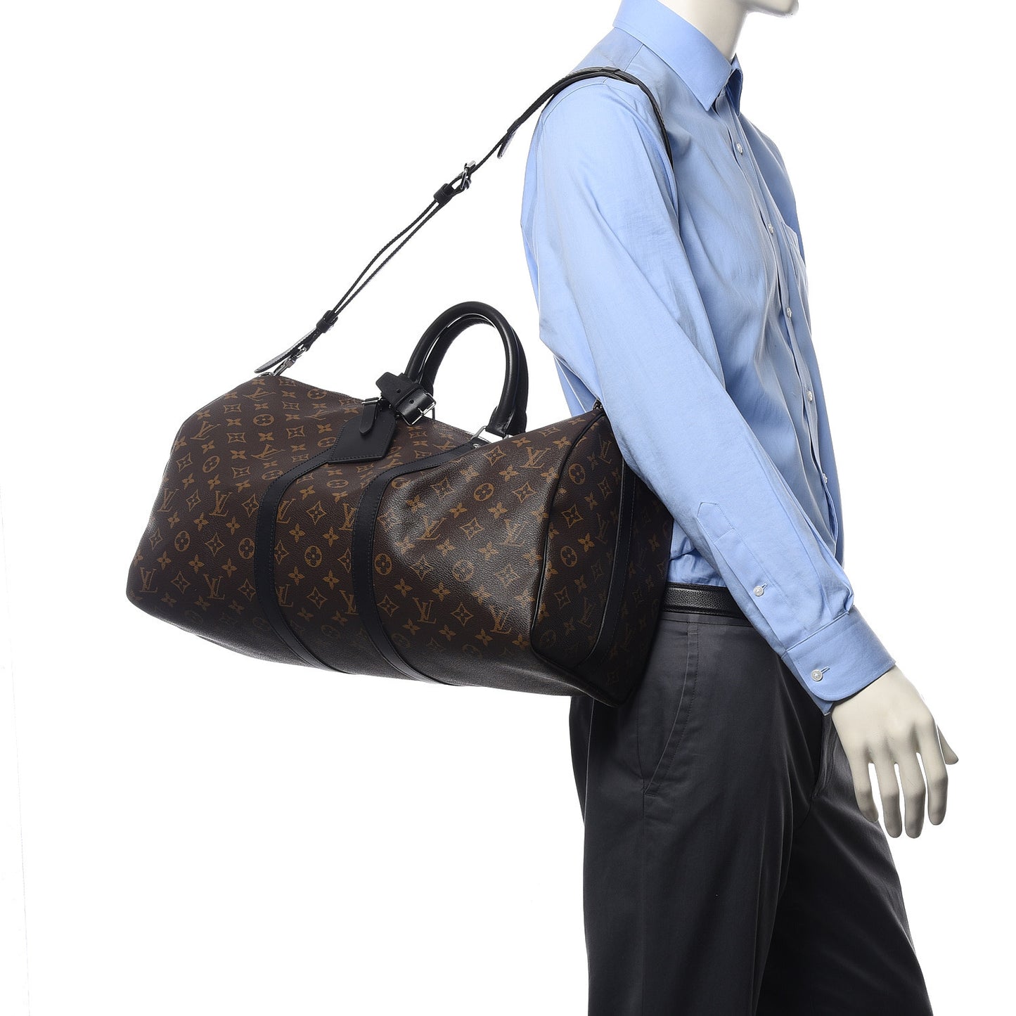 Monogram Macassar Keepall Bandouliere 45