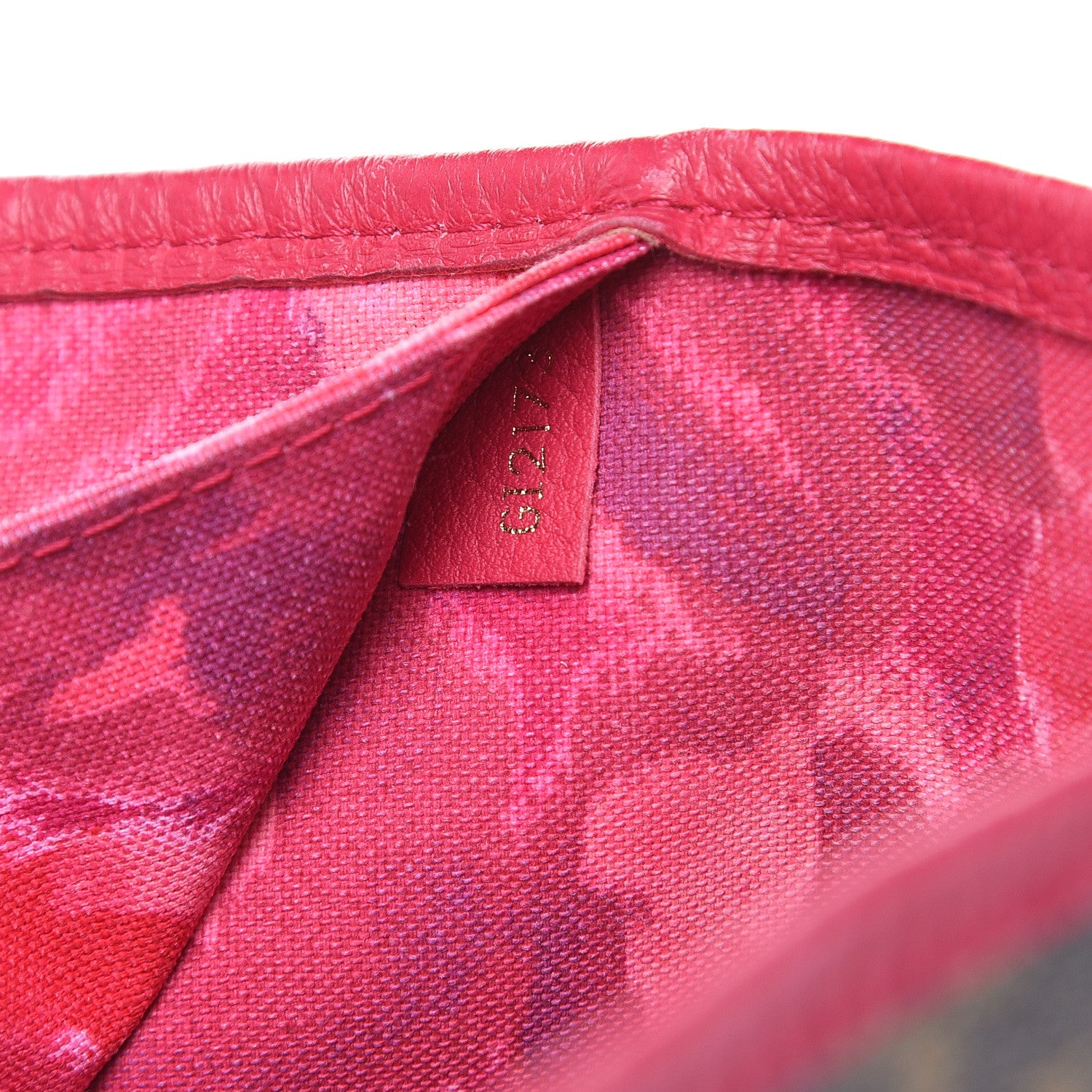 Louis Vuitton Monogram Articles de Voyage Ikat Neverfull MM Rose Indien 9 of 23