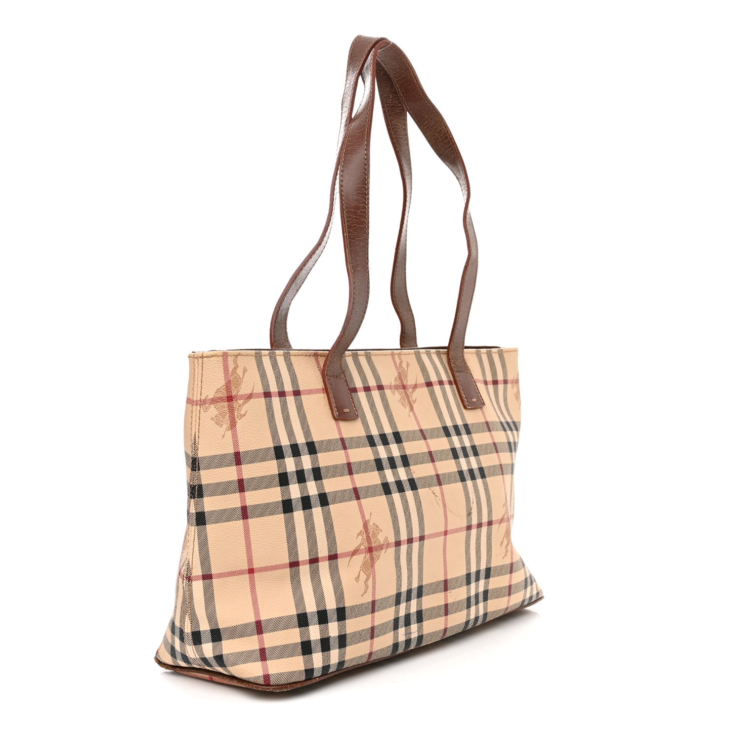 Haymarket Check Tote Brown