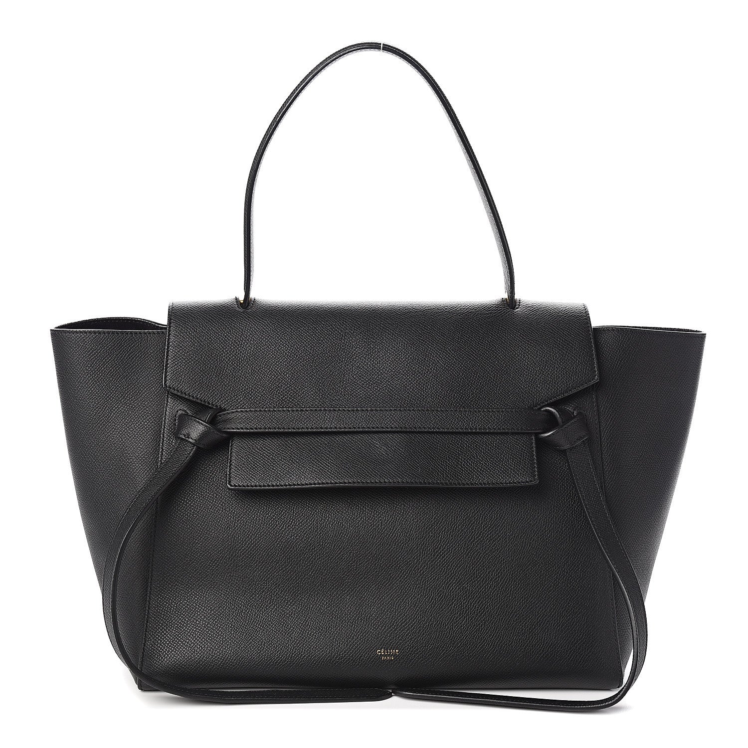 Celine Grained Calfskin Mini Belt Bag Black 1 of 9