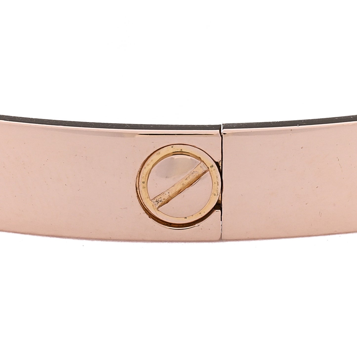 18K Pink Gold LOVE Bracelet 17