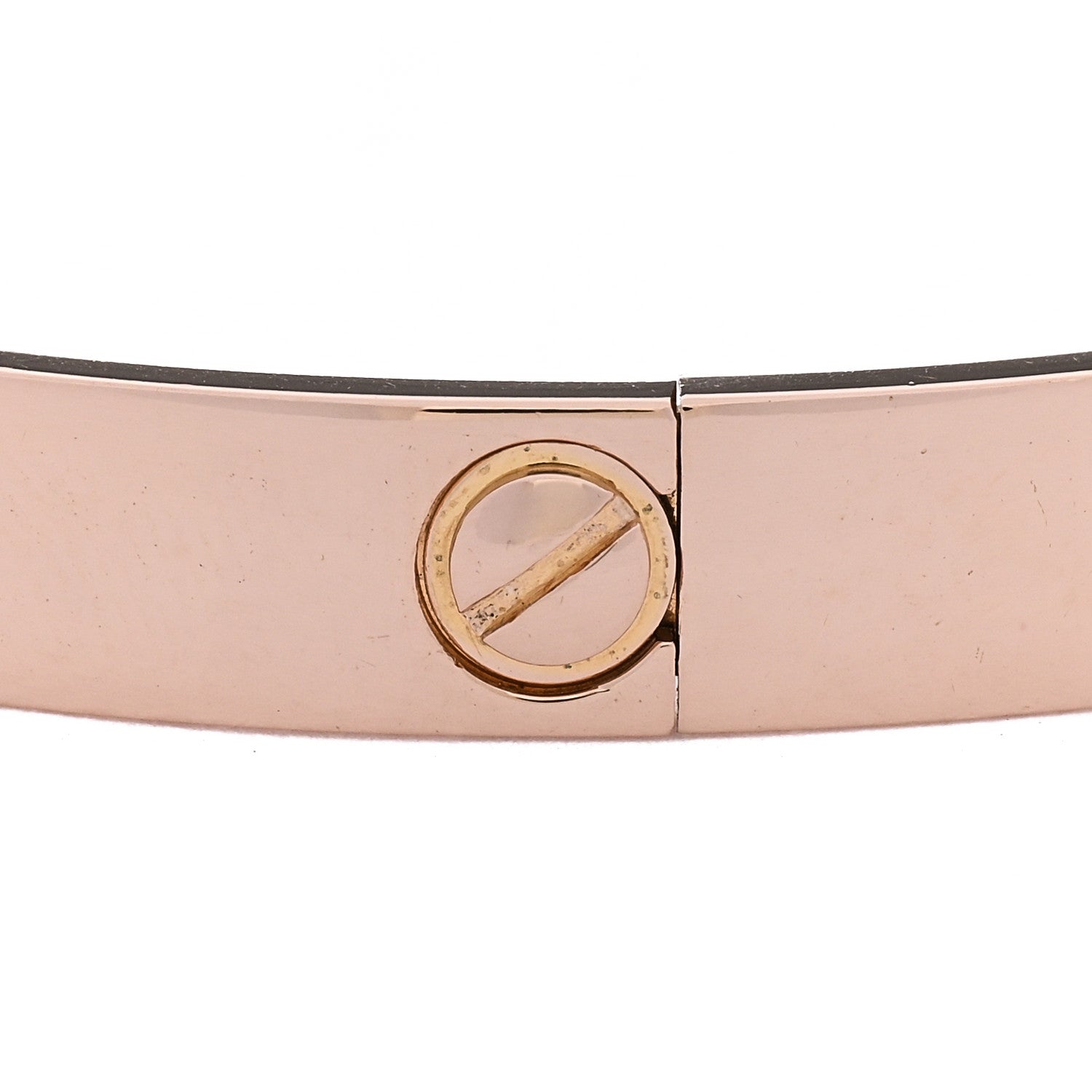 Cartier 18K Pink Gold LOVE Bracelet 17 6 of 8