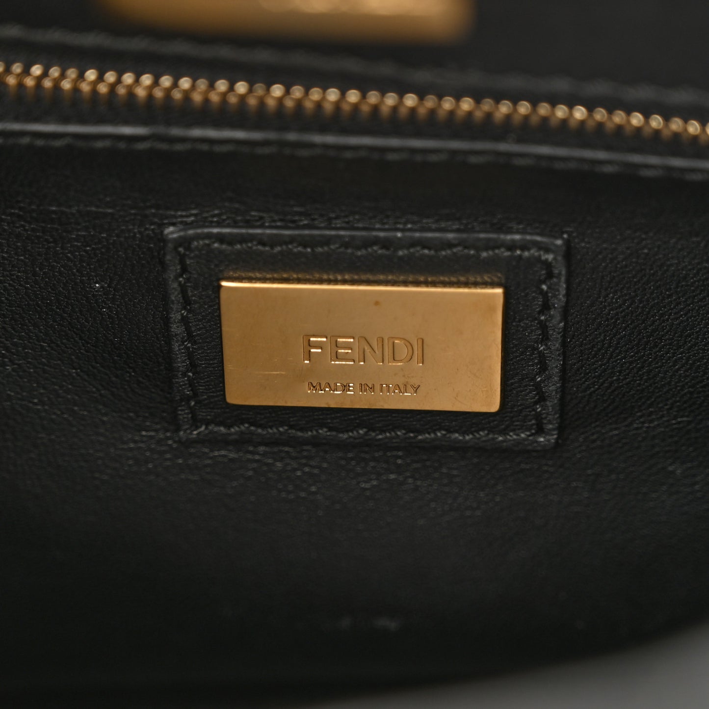 Nappa Mini Peekaboo Iconic Satchel Black
