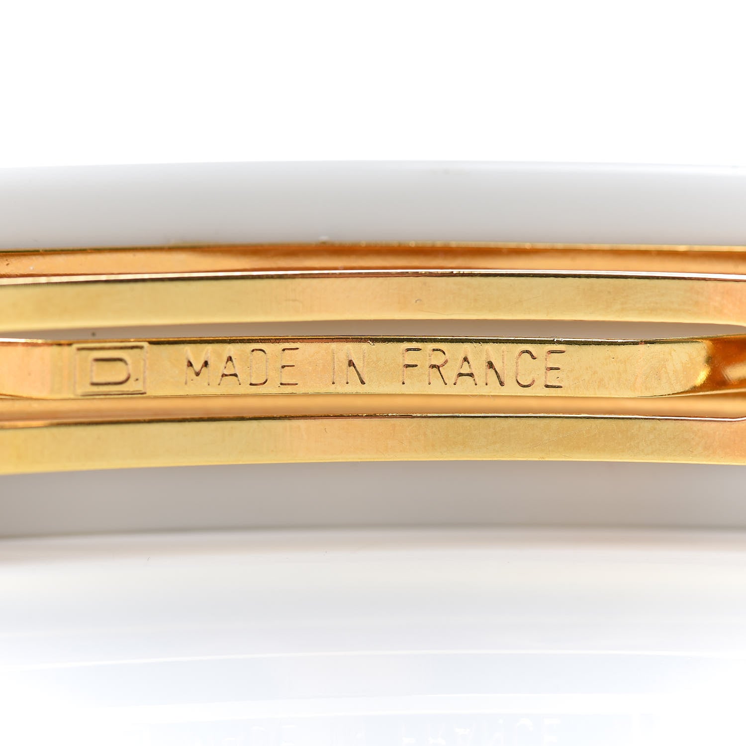 Louis Vuitton Resin Inclusion Barrette GM Grey 3 of 4