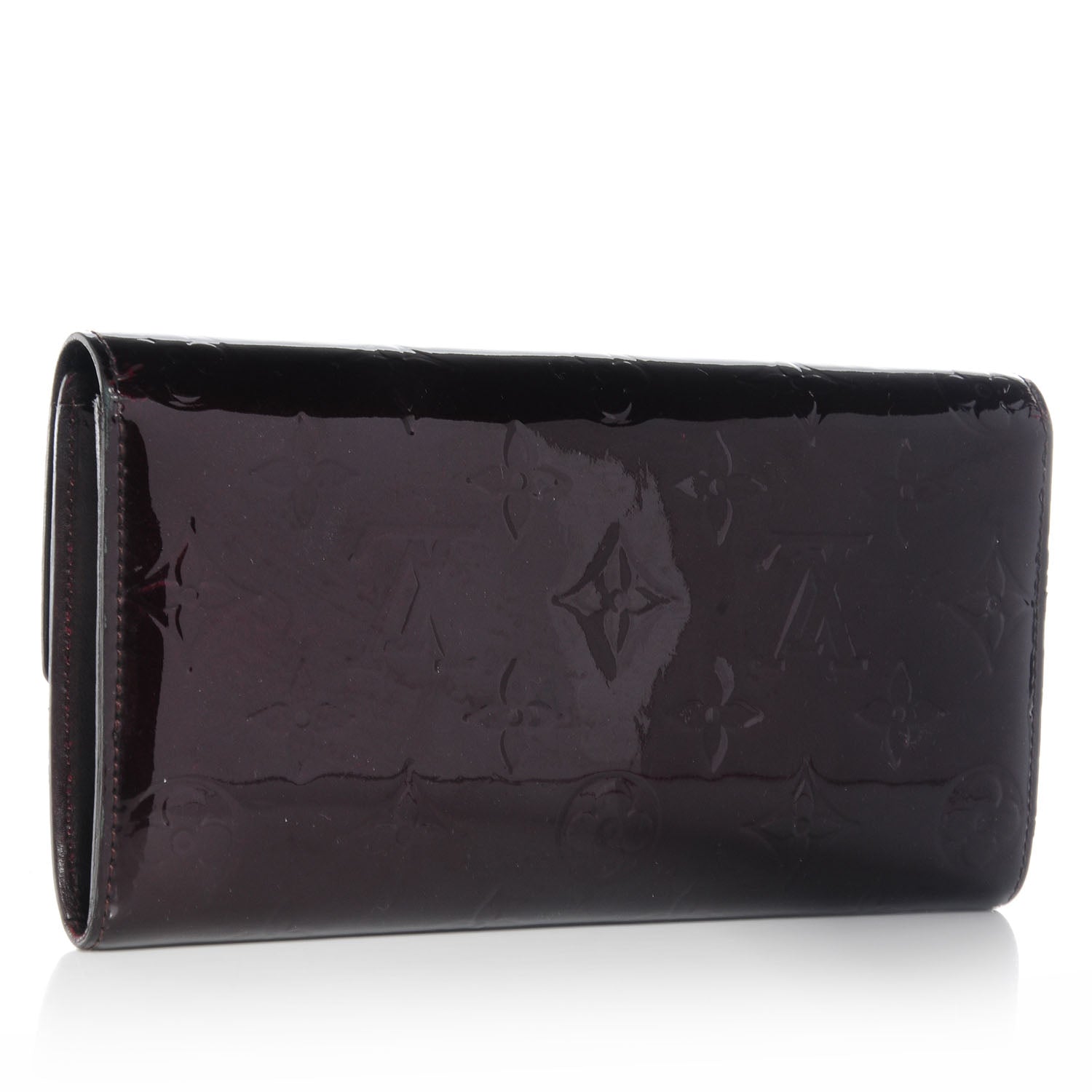 Louis Vuitton Vernis Sarah Wallet Amarante 3 of 8