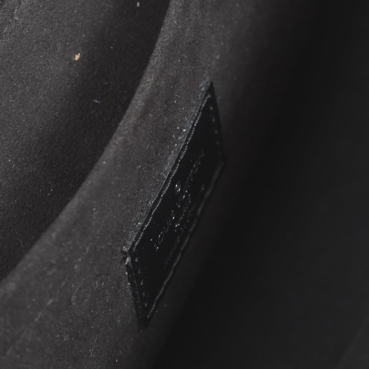 Louis Vuitton Epi Montaigne Clutch Black 9 of 11