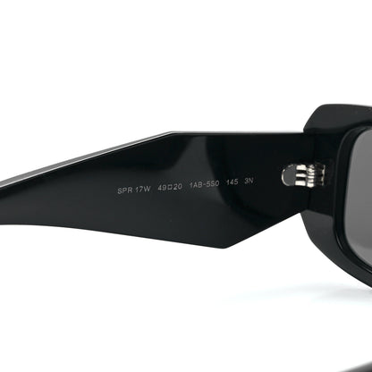 Prada Acetate Symbole Sunglasses SPR 17W Black 5 of 8