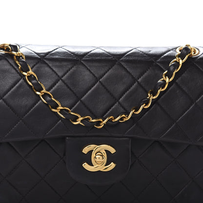 Chanel Lambskin Quilted Small Double Flap Black 10 of 10