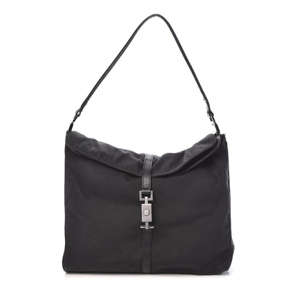 Gucci Nylon Shoulder Bag Black 1 of 21