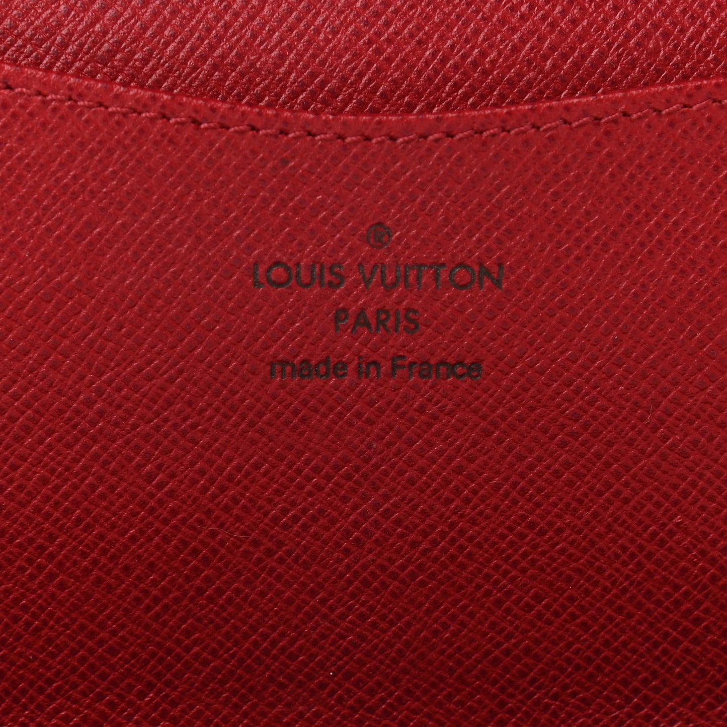 Monogram Josephine Wallet Red