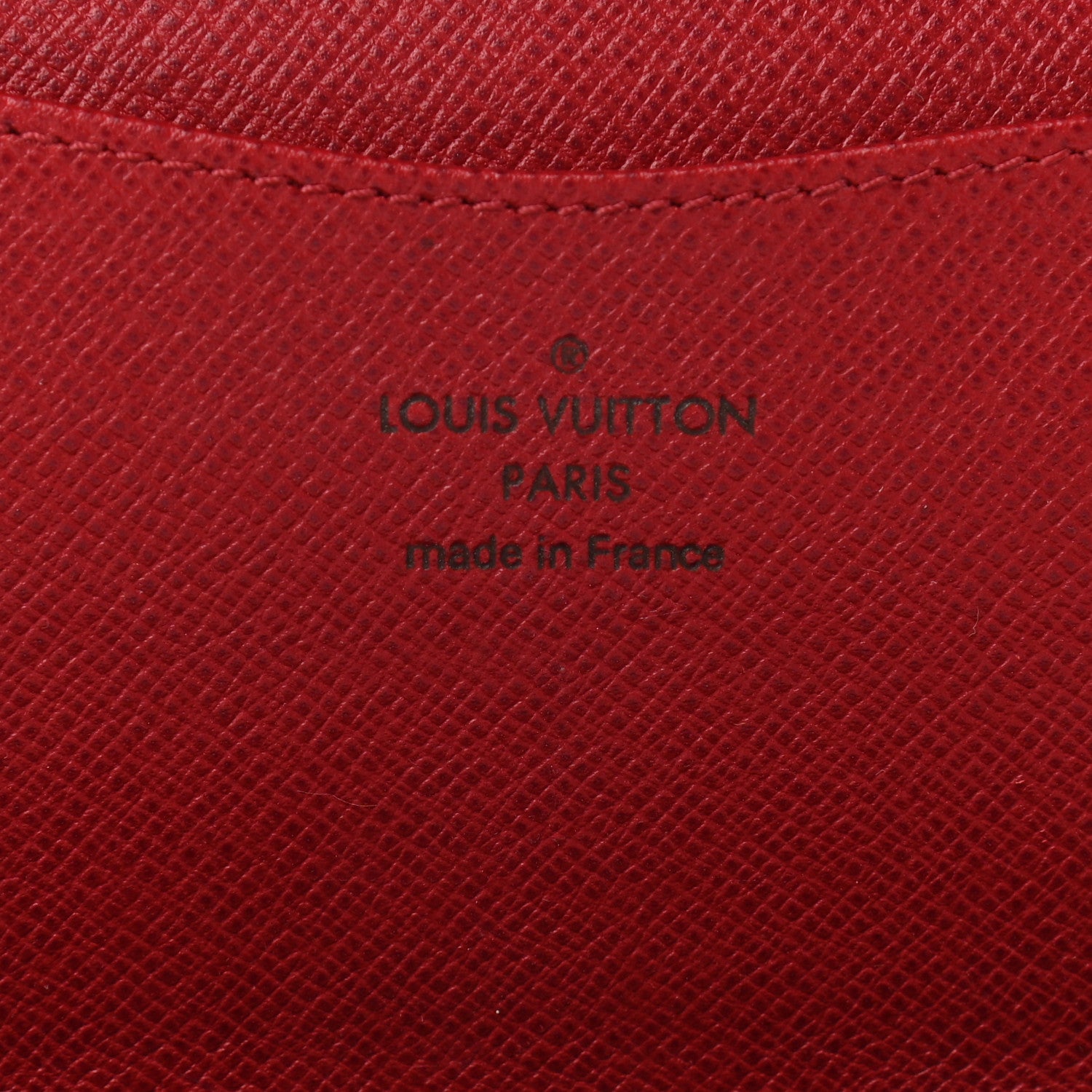Louis Vuitton Monogram Josephine Wallet Red 6 of 10