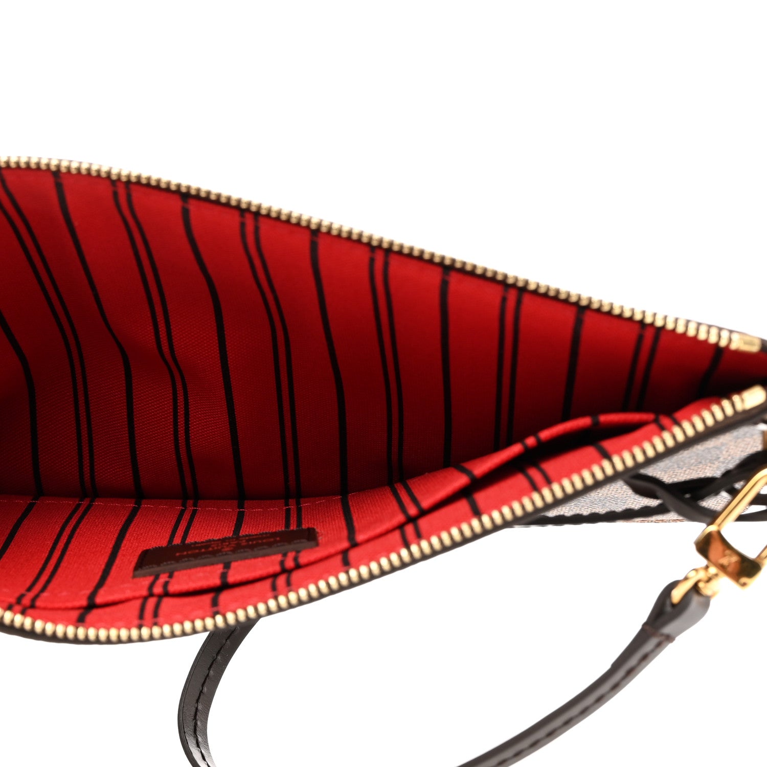 Louis Vuitton Damier Ebene Neverfull MM GM Pochette 5 of 9