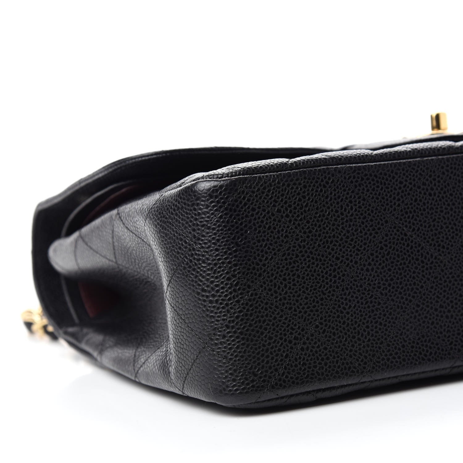 Chanel Caviar Quilted Jumbo Double Flap Black 6 of 11