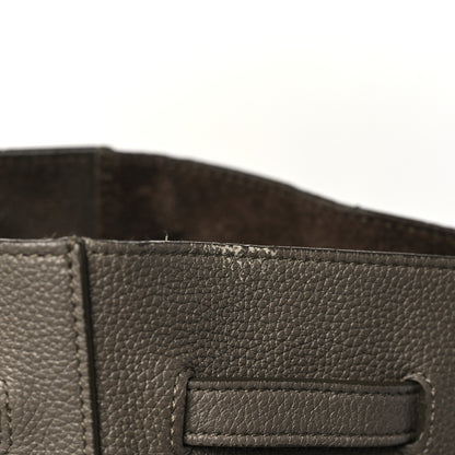 Celine Soft Grained Calfskin Small Belt Cabas Phantom Taupe 10 of 10