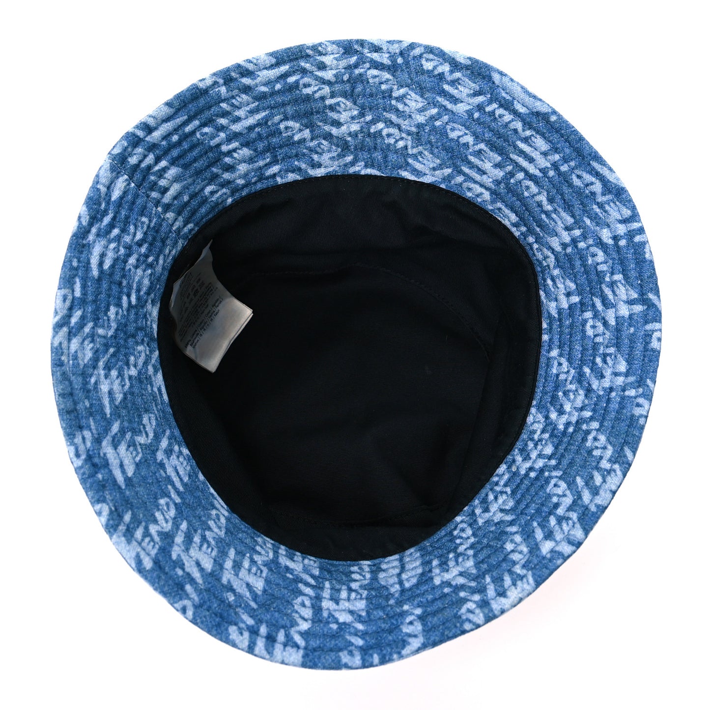 Denim Logo Bucket Hat S Light Blue