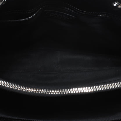 Chanel Patent Grand Shopping Tote GST Black 5 of 7