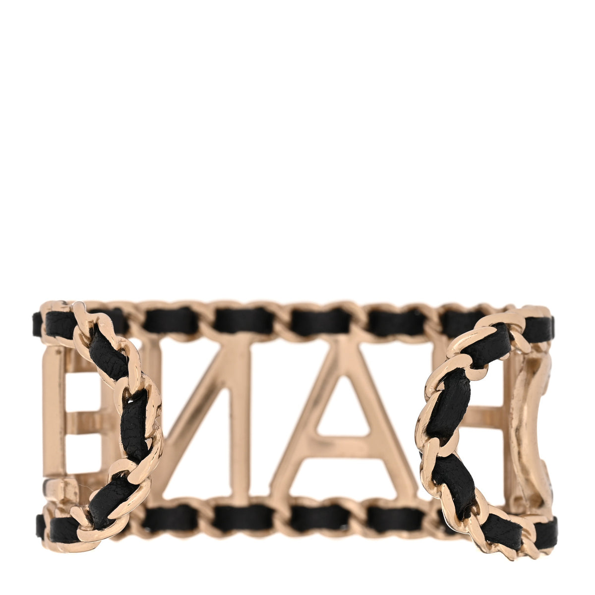 Lambskin Chain Vintage Allure Bracelet Gold