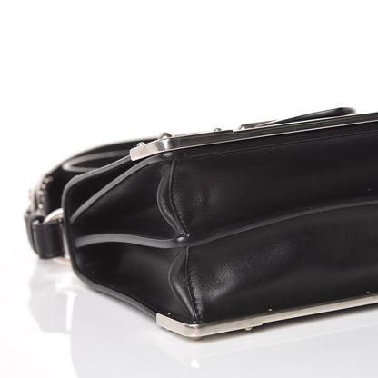 Prada City Calf Saffiano Cahier Bag Black 7 of 8