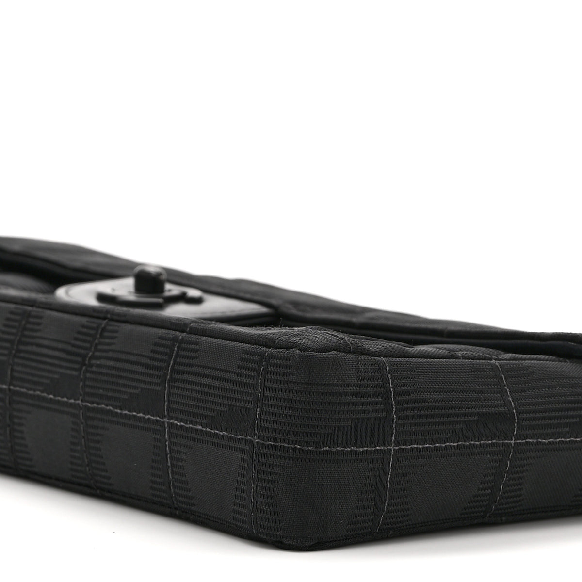 Chanel Nylon Medium Travel Flap Black 11 of 11