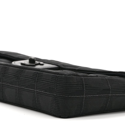 Chanel Nylon Medium Travel Flap Black 11 of 11