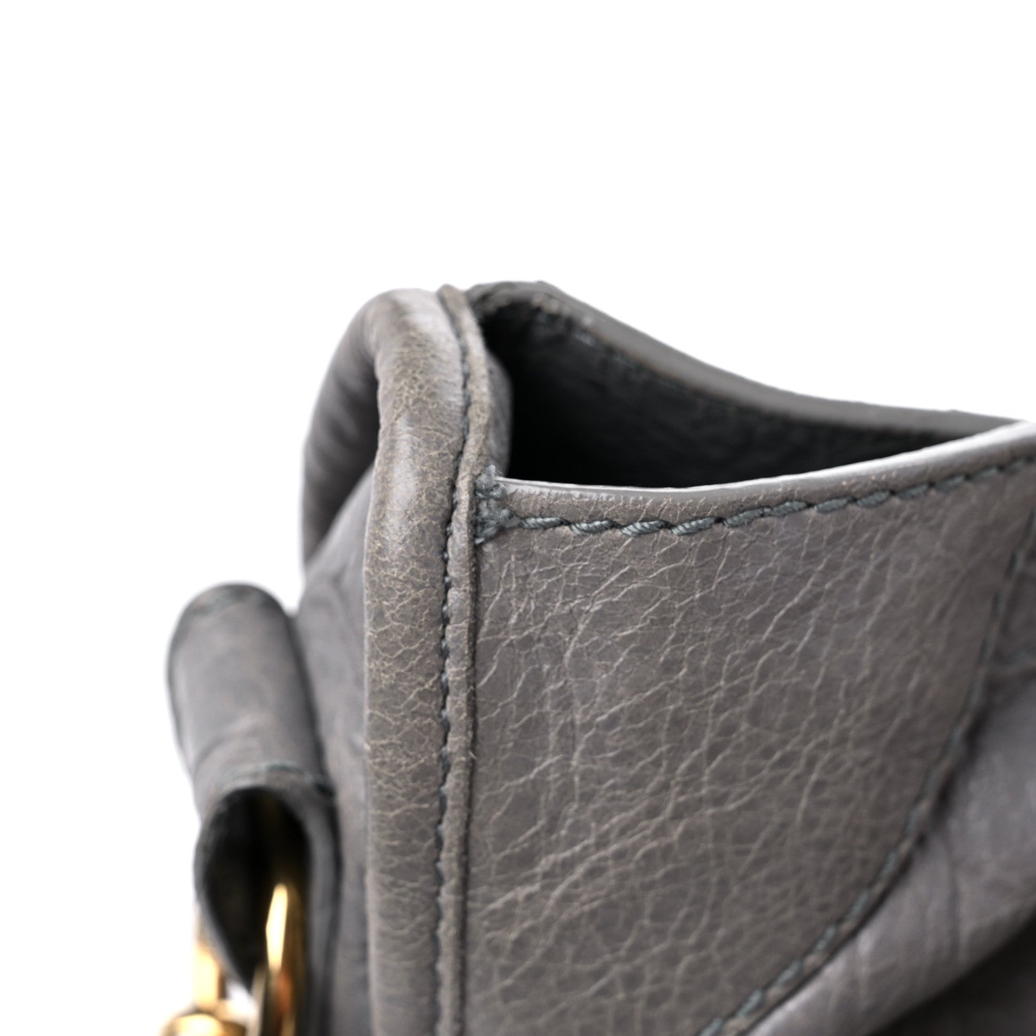 Balenciaga Agneau Giant 12 Gold Hardware City Gris Pyrite 23 of 27
