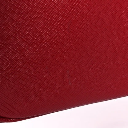 Prada Saffiano Lux Bowler Fuoco 17 of 18