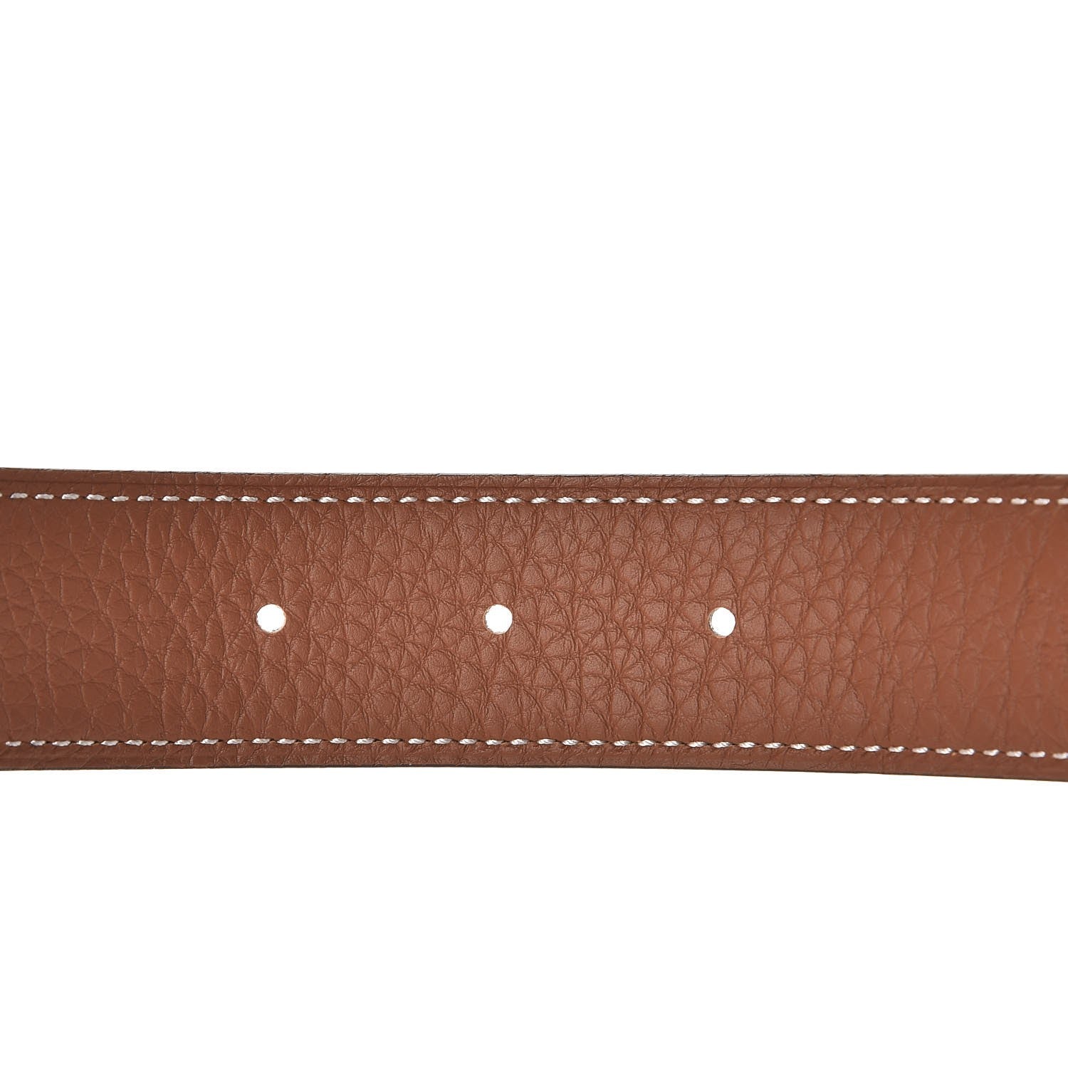 Hermes Box Togo 32mm Guilloche H Belt 85 Black Gold 4 of 7