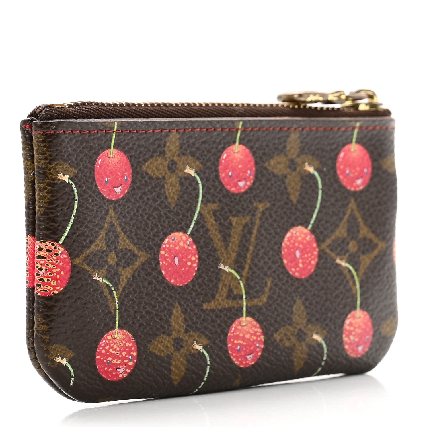 Louis Vuitton Monogram Cerises Key Pouch 3 of 6