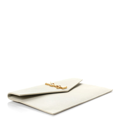 Saint Laurent Grain De Poudre Uptown Pouch Crema Soft 4 of 8