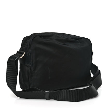 Prada Nylon Vela Messenger Bag Black 3 of 10