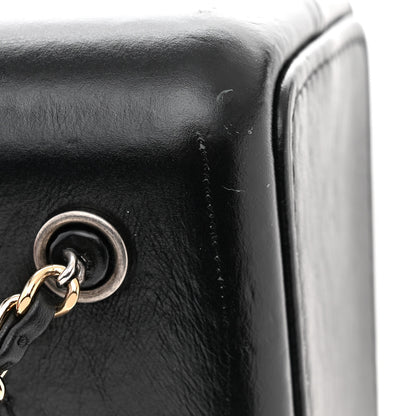 Chanel Aged Calfskin Quilted Gabrielle Backpack Black 13 of 15