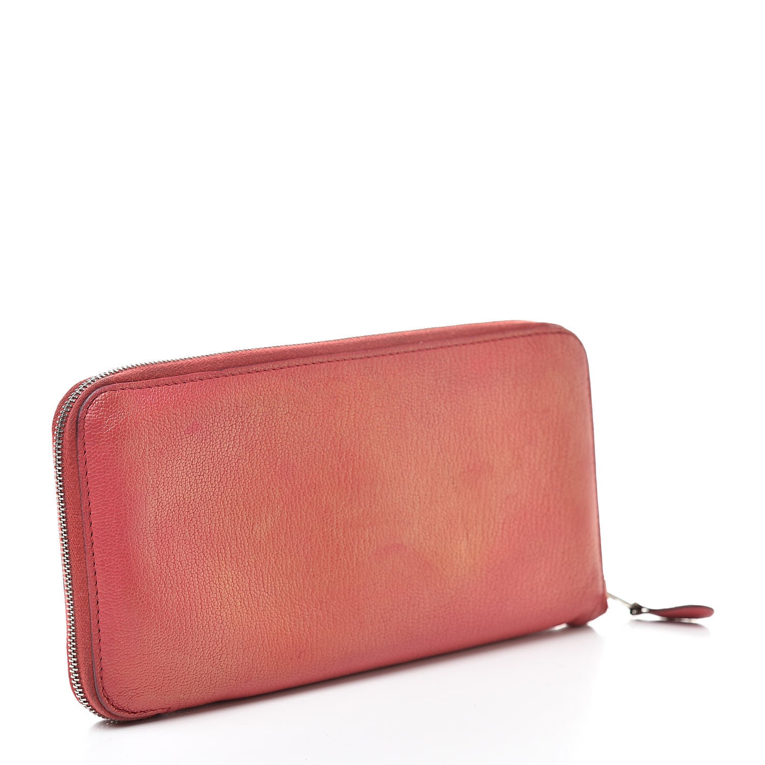 Hermes Chevre Mysore Perforated H Azap Wallet Bougainvillea 3 of 13