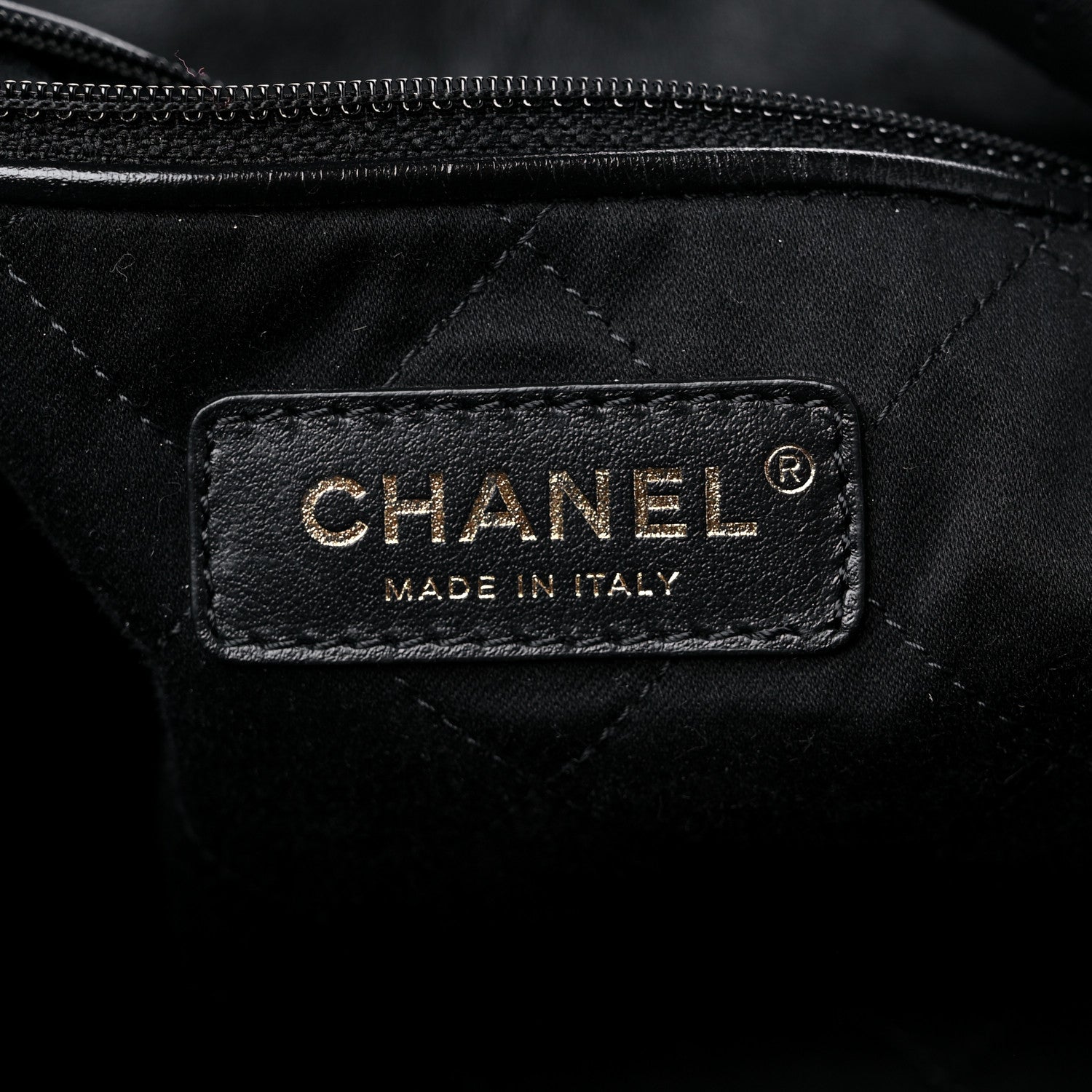 Chanel Shiny Calfskin Quilted Large Chanel 22 Black 7 of 12
