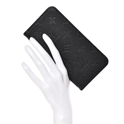 Louis Vuitton Empreinte iPhone XS Max Folio Case Black 2 of 7